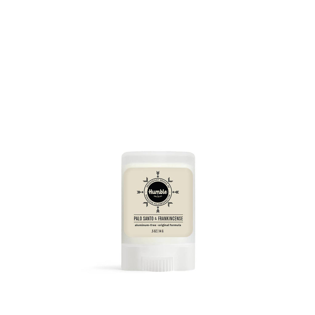 Palo Santo & Frankincense Natural Travel Deodorant – Humble Brands | 0.5 oz