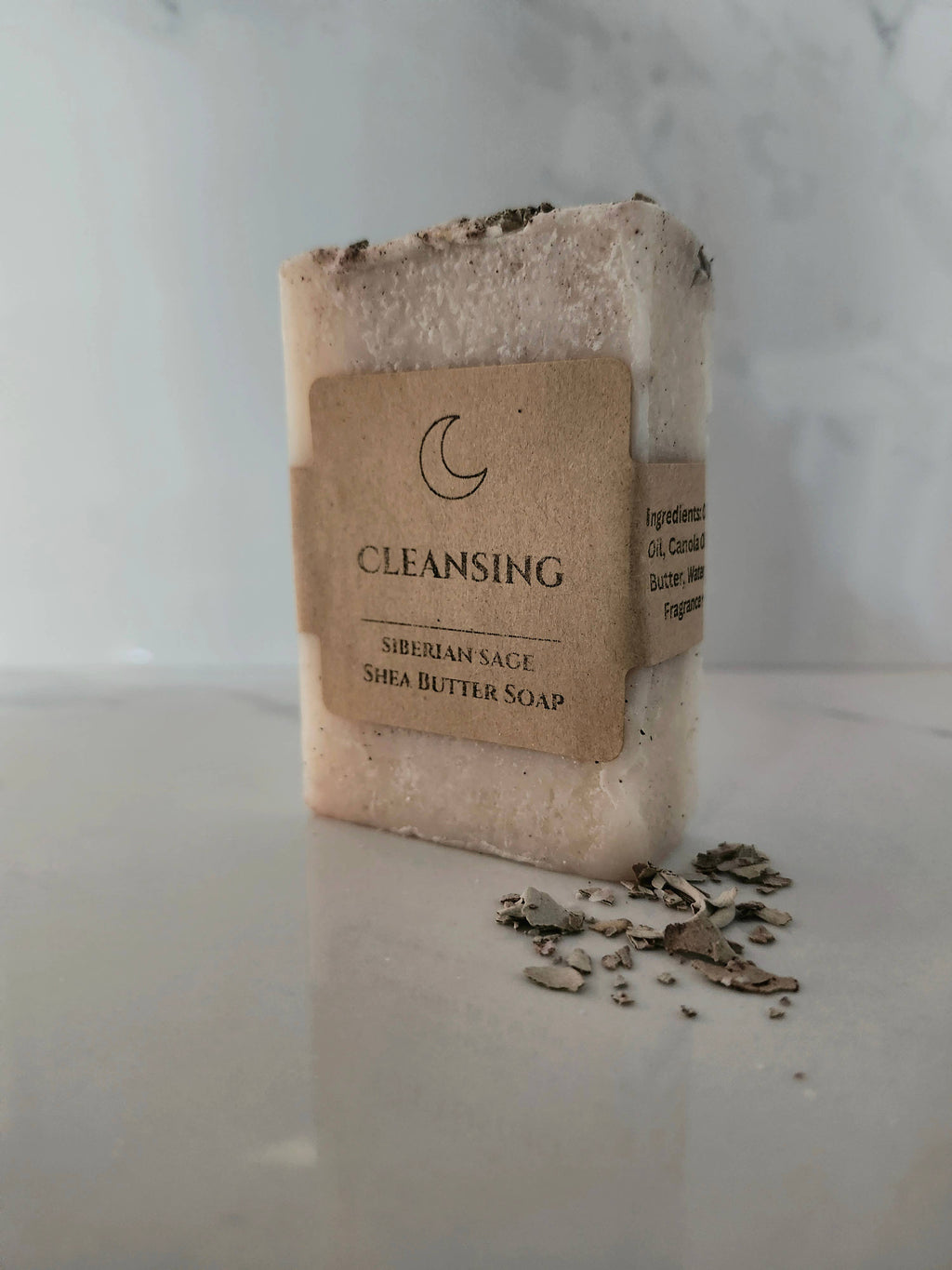 Siberian Sage Organic Shea Butter Cleansing Soap – Ritual Bar Soap, 4.8oz