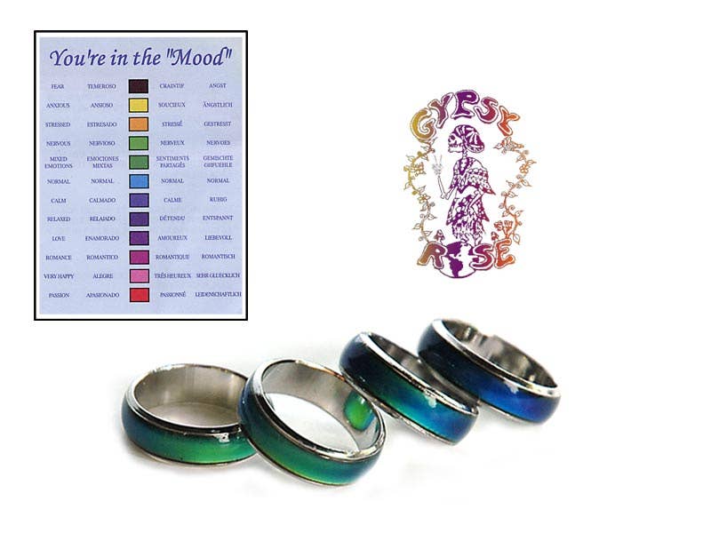 Mood Ring – Color-Changing Band Ring by Gypsy Rose