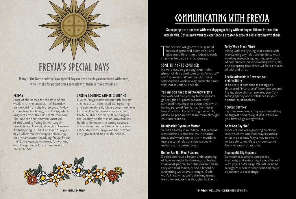 Freyja: An Illustrated Guide to the Norse Goddess of Magic, Love & War