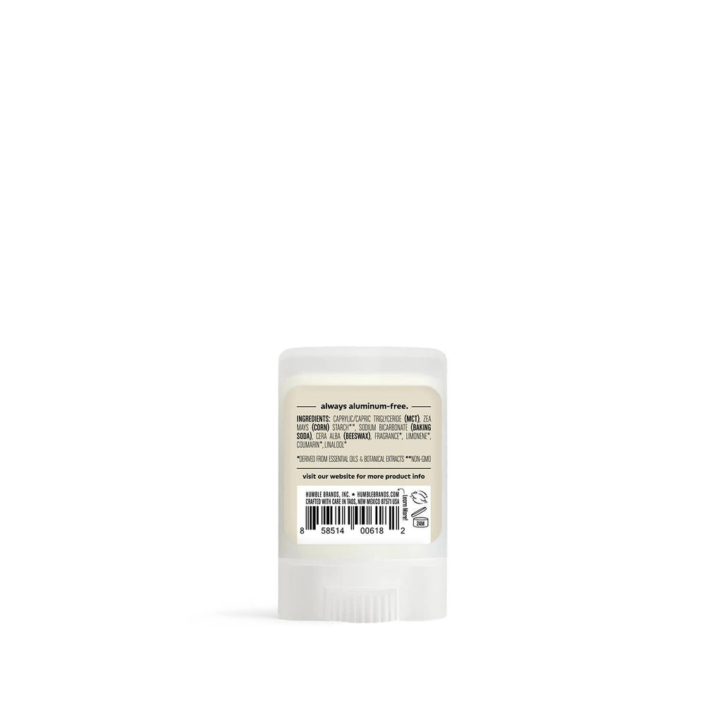 Palo Santo & Frankincense Natural Travel Deodorant – Humble Brands | 0.5 oz