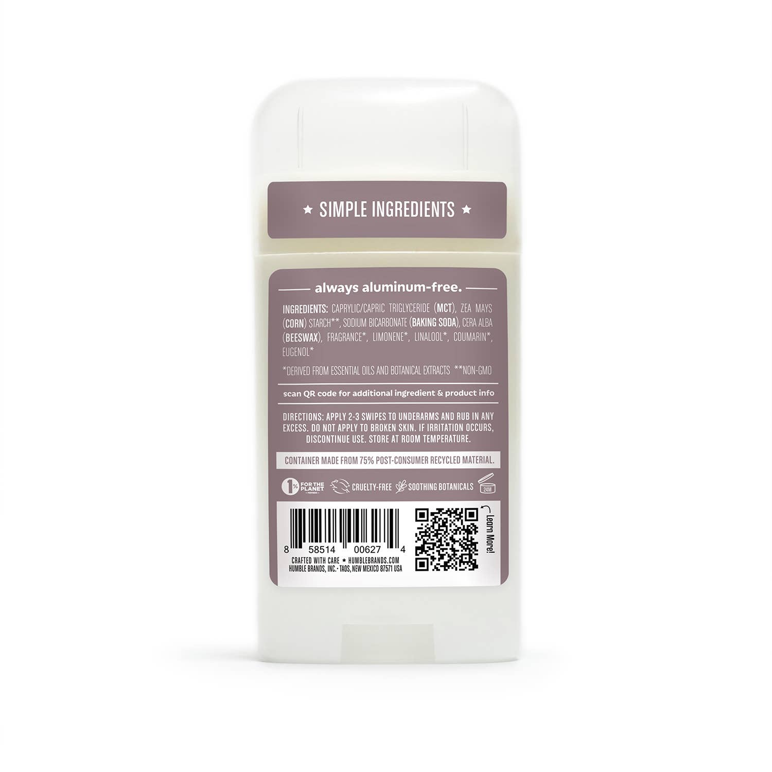 Patchouli & Copal Original Deodorant