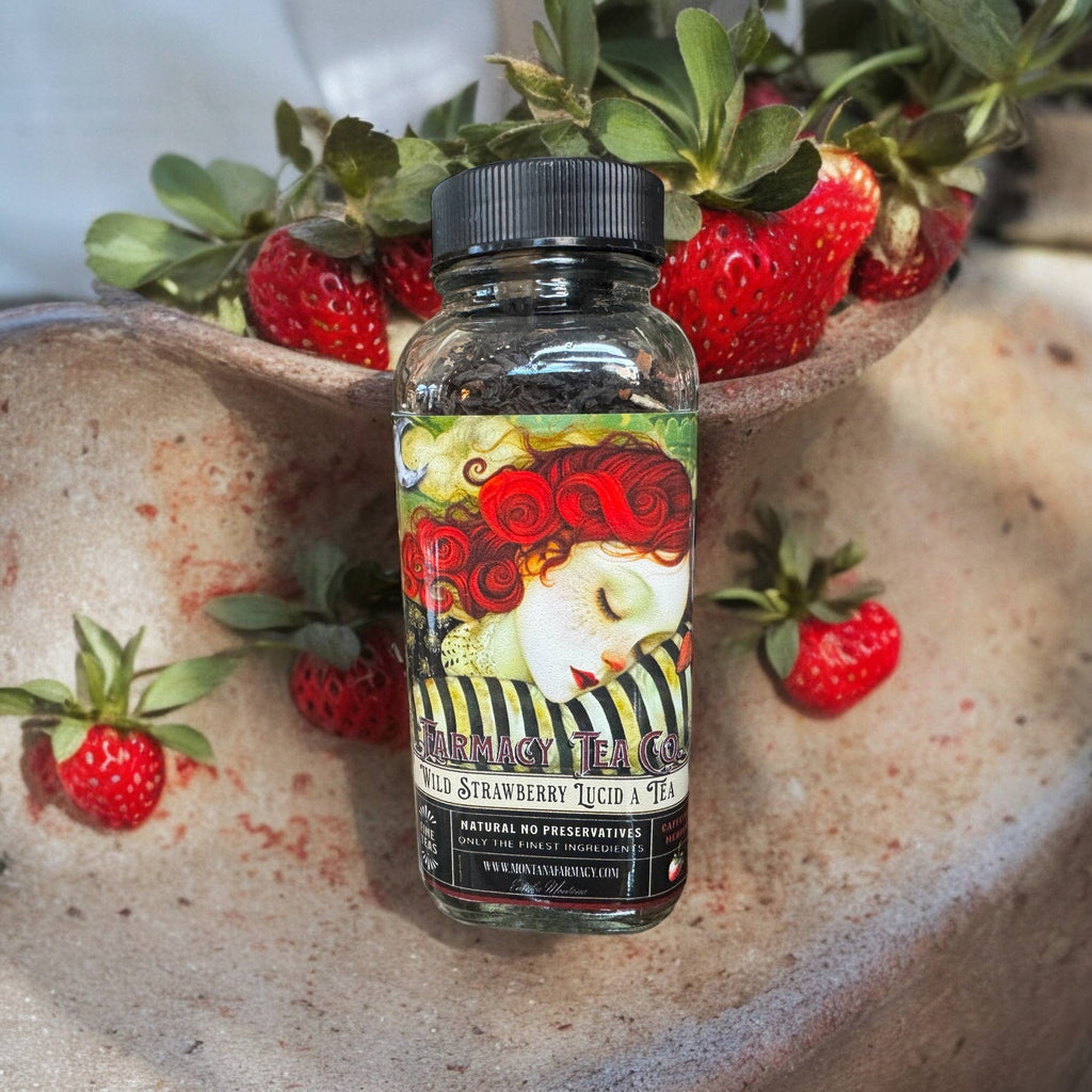 Wild Strawberry Lucid-a-Tea | Dreaming Tea by Montana Farmacy