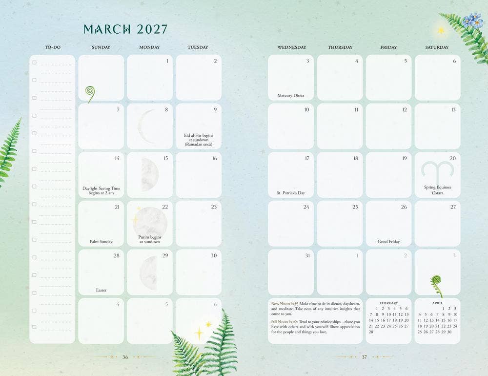 Llewellyn's 2027 Herbal Enchantment Planner