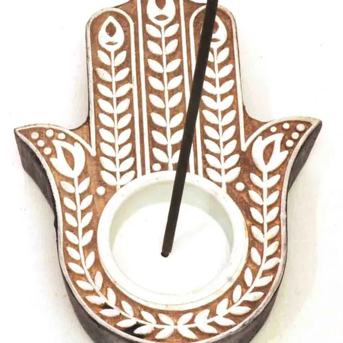 Printing Block Burner Hamsa