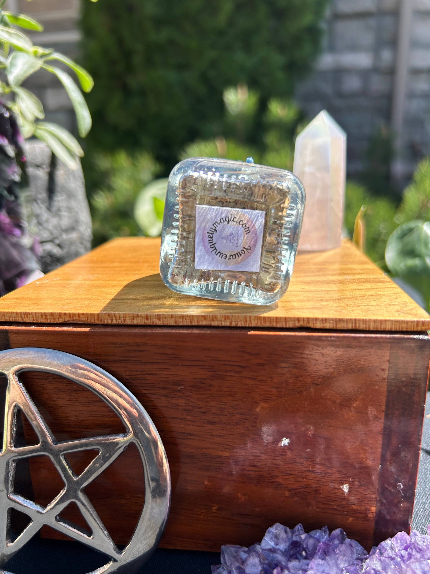 Psychic Enhancement Spell Jar - Intuition, Divination & Third Eye Activation