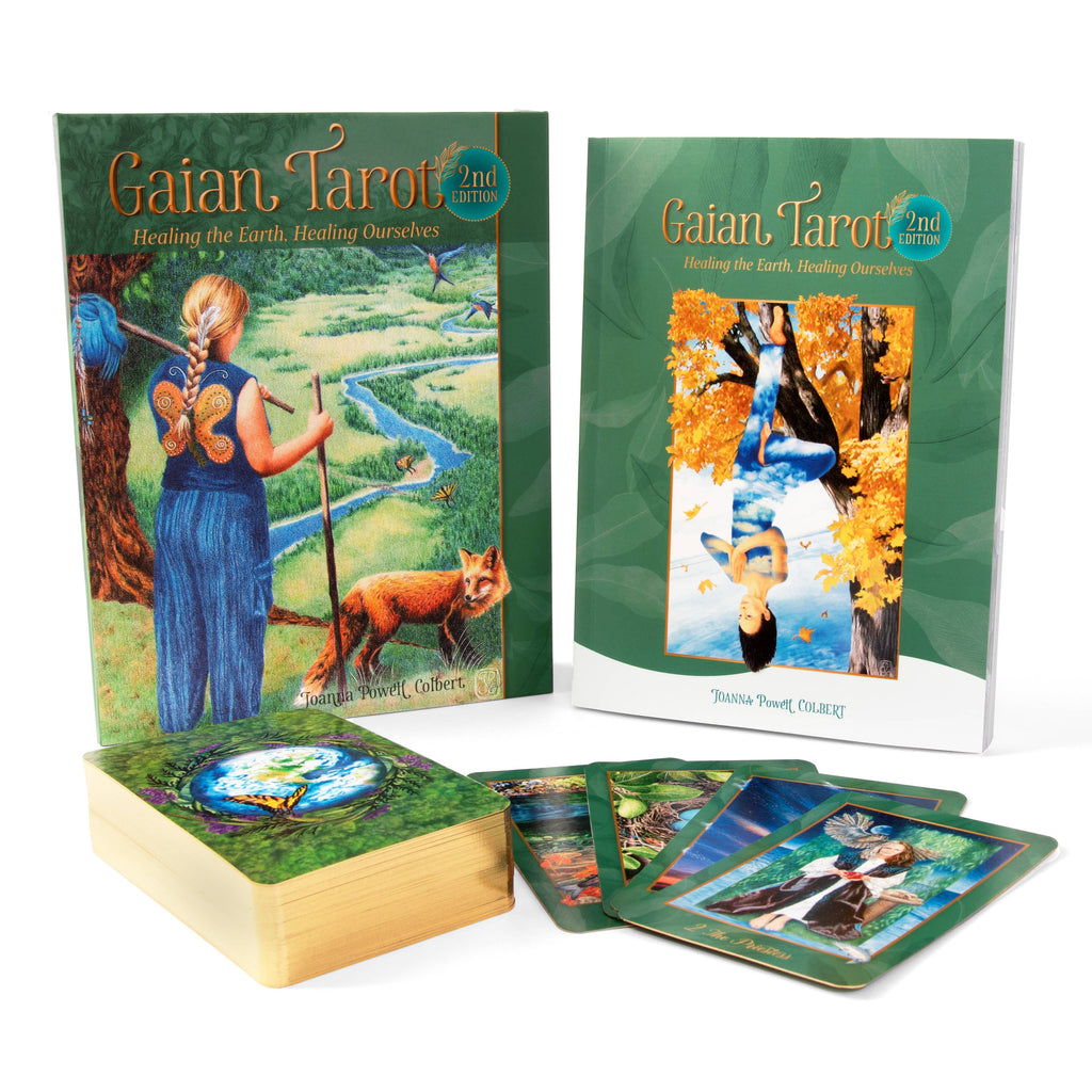 Gaian Tarot Deck & Guidebook – 2nd Edition (78 Cards)
