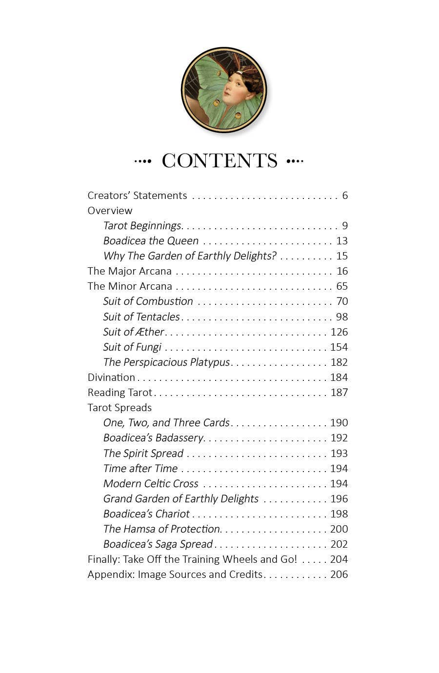 Boadicea's Tarot of Earthly Delights