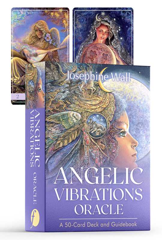 Angelic Vibrations Oracle by Josephine Wall - 50 Card Angel Healing Deck