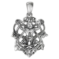 Sterling Cernunnos Knot Pendant