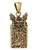 Bronze Seated Loki Pendant