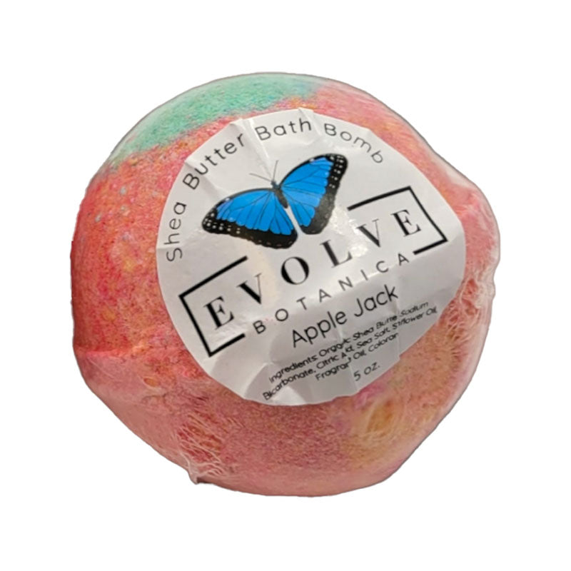 Bath Bomb - Apple Jack (Seasonal - Fall) by Evolve Botanica Co