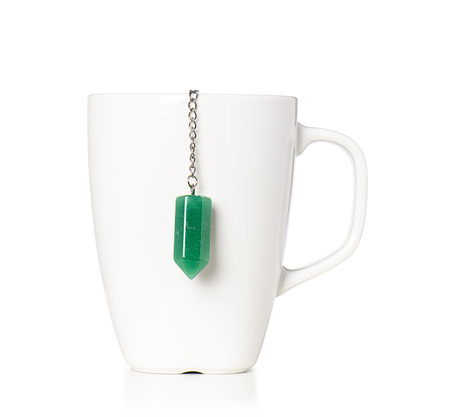 Green Aventurine Tea Infuser by The Traveling Teapot