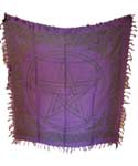Pentagram Altar Cloth