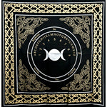 Triple Moon Pendulum/ Ouija Altar Cloth