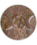 Altar Tile Triple Moon Soapstone