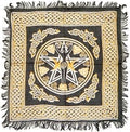 Altar Cloth 18x18 Pentacle Goddess