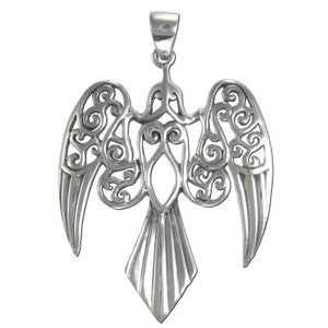 Morrigan Raven  Pendant