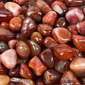 Fire Agate Tumbled Stone - Stone of Courage and Creative Fire