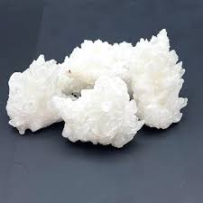 Raw White Aragonite Crystal – Cave Calcite Specimen
