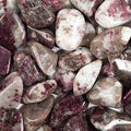 Pink Tourmaline Tumbled Stone - Polished Crystal for Love & Healing
