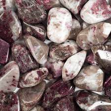Pink Tourmaline Tumbled Stone - Polished Crystal for Love & Healing