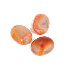 Crystal Pillow - Natural Gemstone Palm Stone