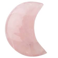 Moonstone Crescent Moon - Hand-Carved Crystal