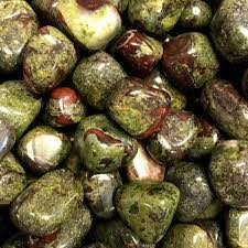 Dragon Blood Jasper Tumbled Stone - Courage & Vitality