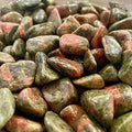 Unakite Tumbled Stone - Polished Crystal for Emotional Balance & Healing
