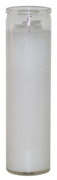 White 7 Day Candle - Purification, Protection & All Purpose