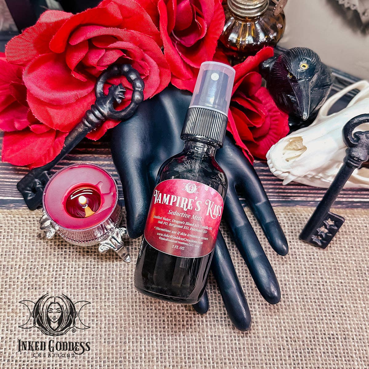 Vampire's Kiss Mist - Seduction & Attraction Body Spray
