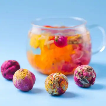 Mini Herbal Tea Balls, 3-Pack Mixed Flowers