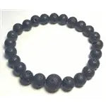 Lava Stone Beaded Bracelet | Aromatherapy Diffuser Wrist Mala 8mm