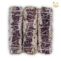 Lavender & White Sage Smudge Bundle – 4" | Organic, Pesticide-Free