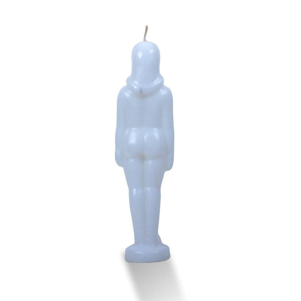 White Lady Figure Candle | Vrinda Ritual Candle