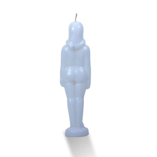 White Lady Figure Candle | Vrinda Ritual Candle