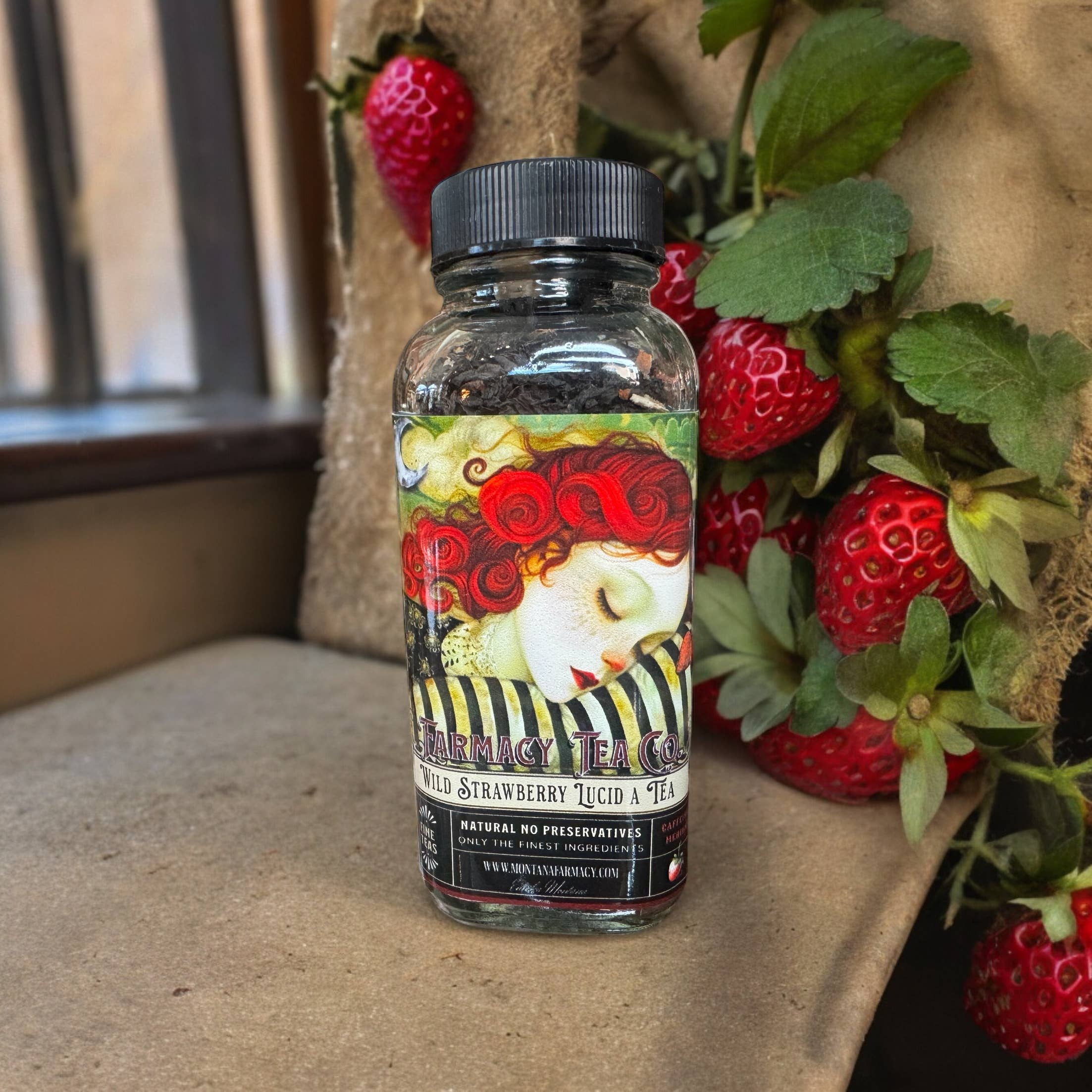 Wild Strawberry Lucid-a-Tea | Dreaming Tea by Montana Farmacy