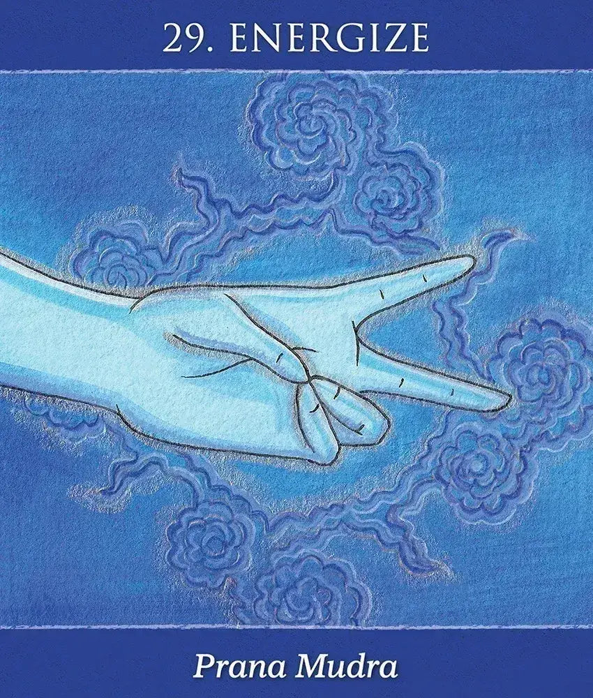 Mudras for Awakening the Five Elements - 40 Cards & Guidebook