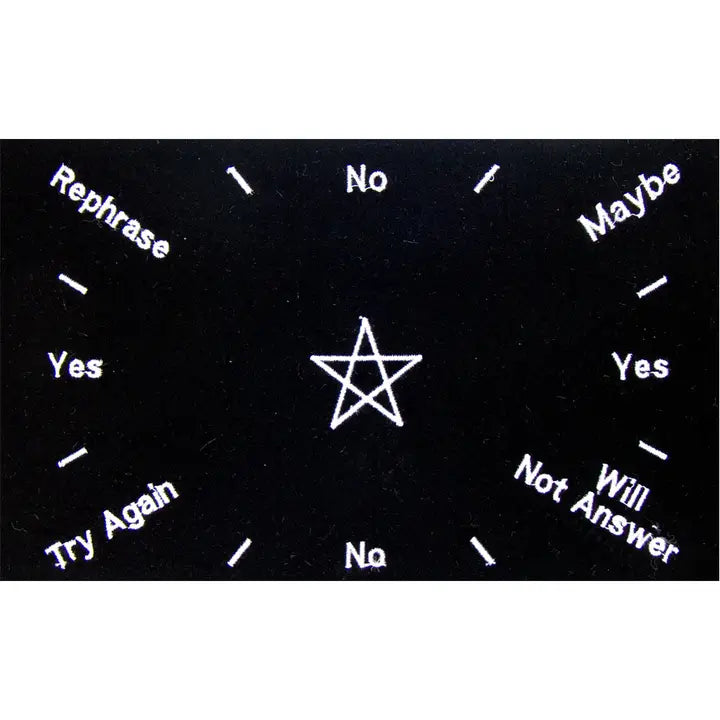 Pentacle Pendulum Mat - Divination Board for Dowsing