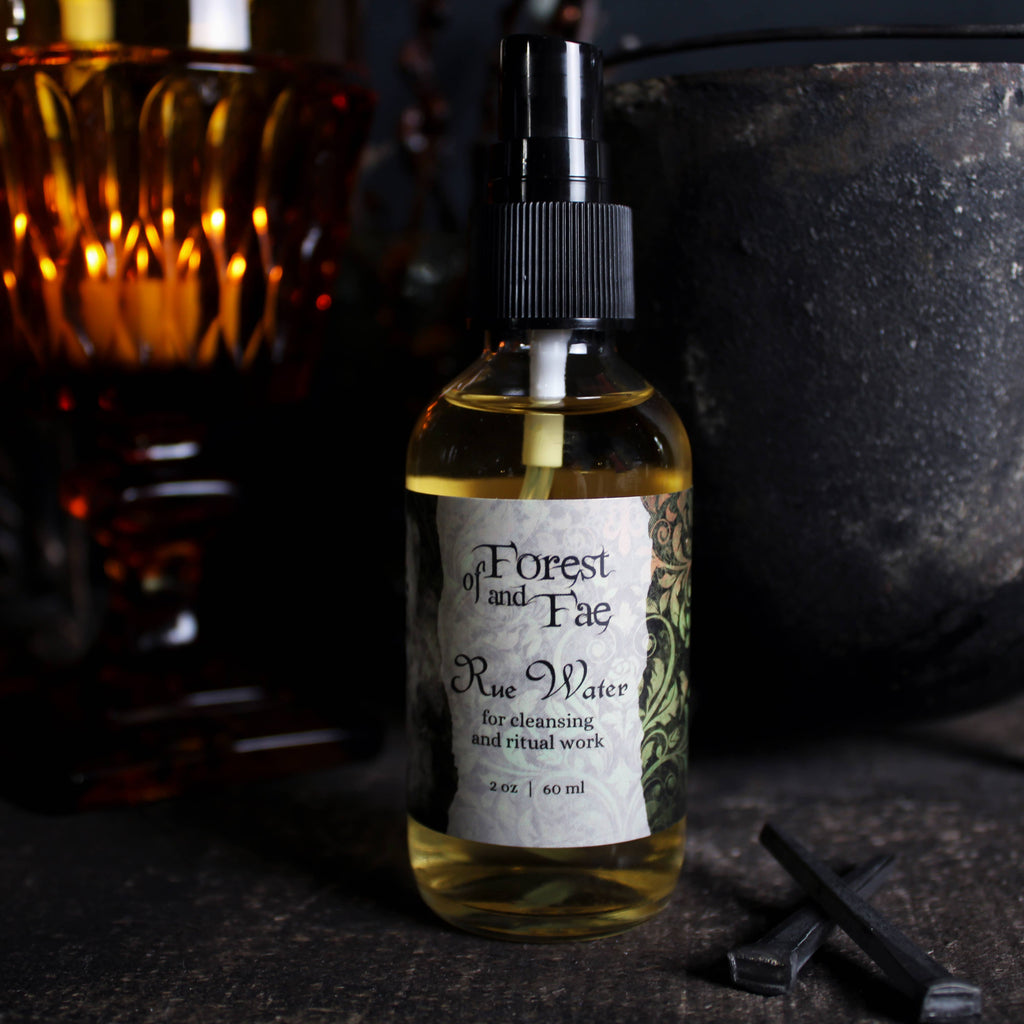 Rue Water Spray - Protection & Hex Breaking Ritual Water