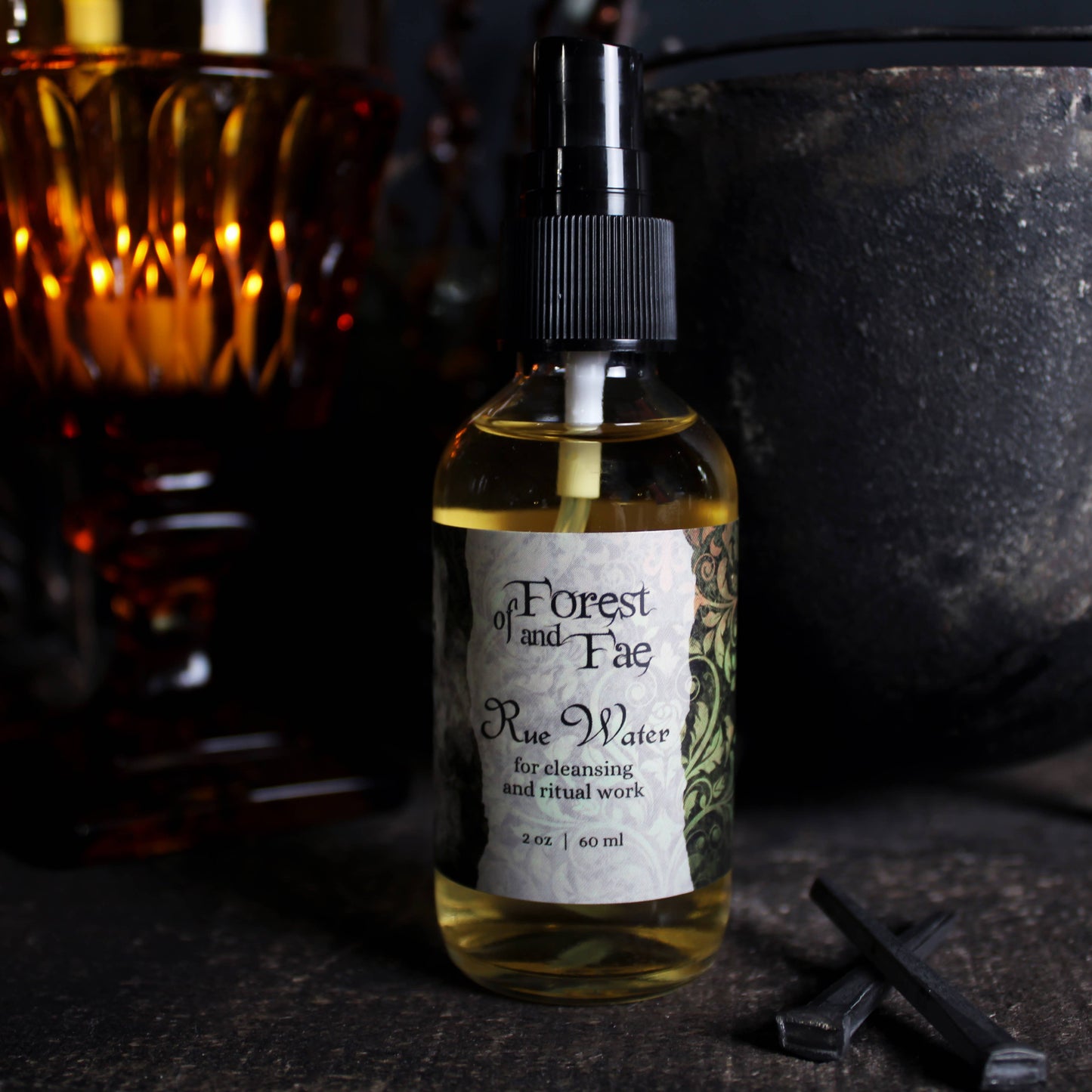 Rue Water Spray - Protection & Hex Breaking Ritual Water