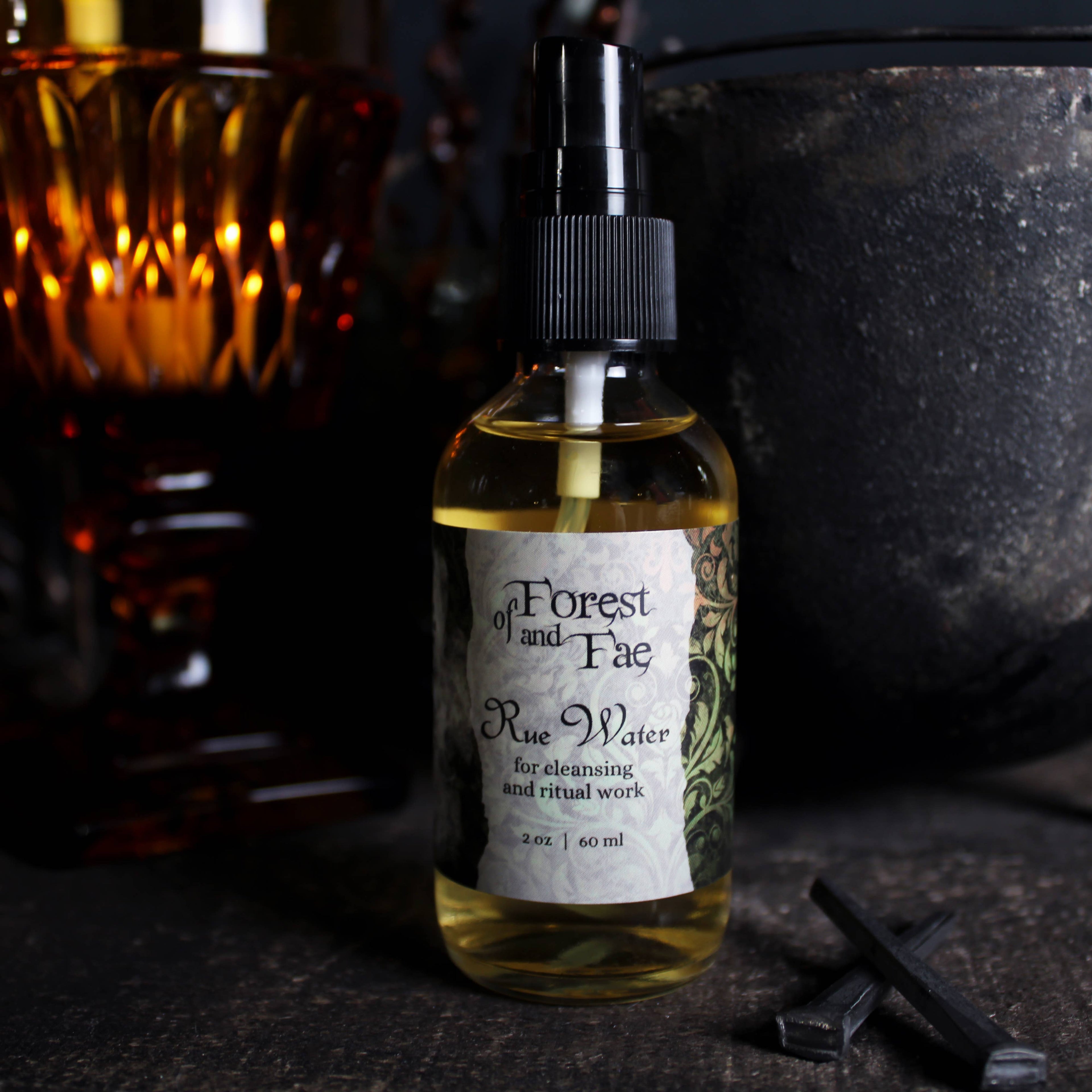Rue Water Spray - Protection & Hex Breaking Ritual Water