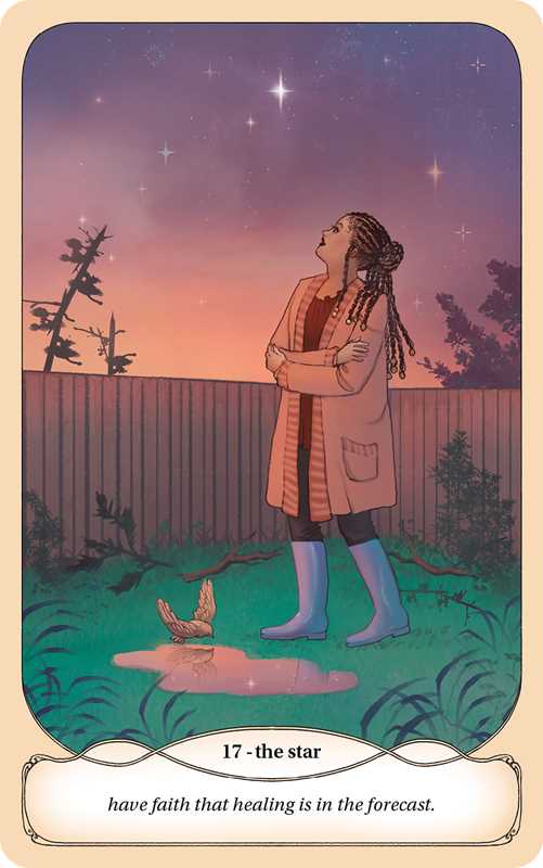 Cozy Witch Tarot Deck and Guidebook by Amanda Lovelace - 78 Card Beginner-Friendly Set