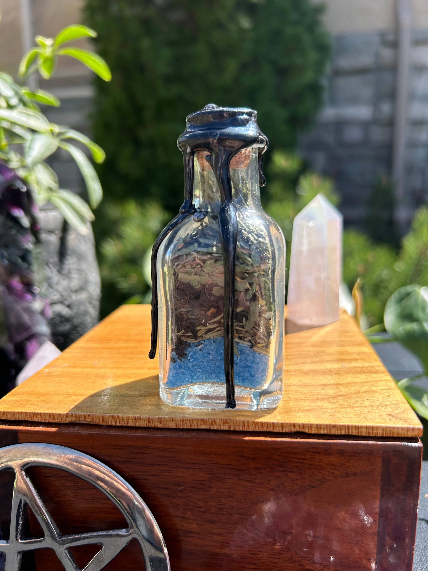 Breakthrough Spell Jar - Handcrafted Road Opener & Hex Breaker