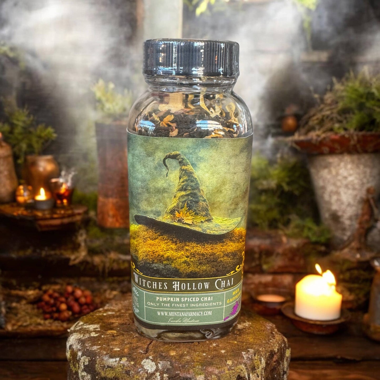 Wild Mtn Witch Hollow Pumpkin Spice Chai Tea Warm and delis