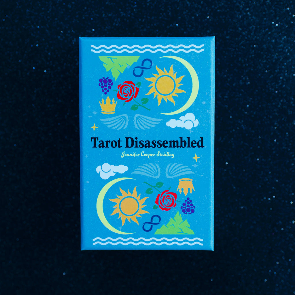 Tarot Disassembled: 78 Full-Color Cards - Modern Minimalist Tarot Deck