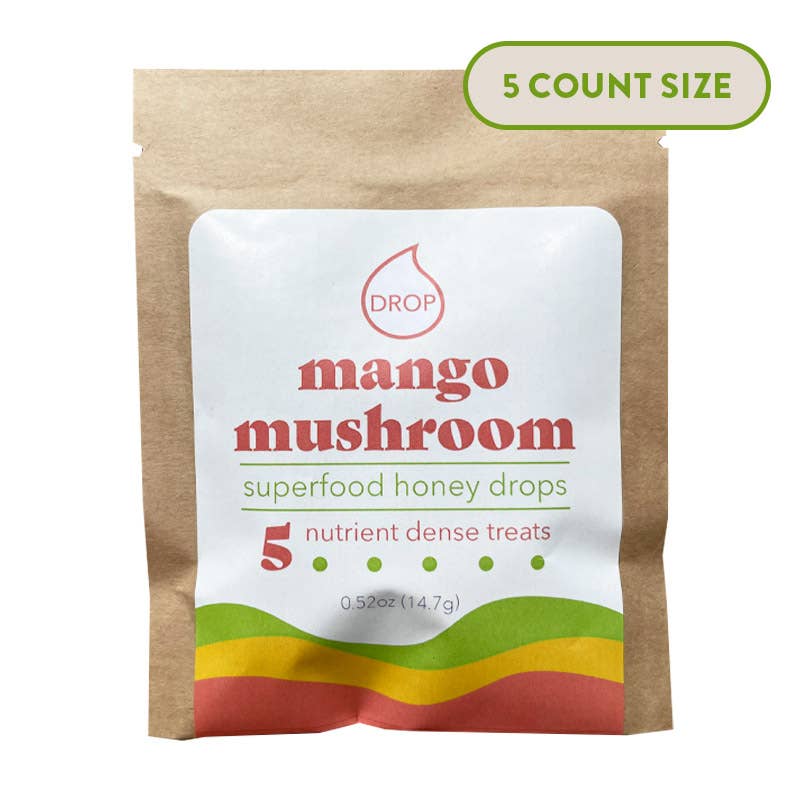 Mango Mushroom | Mushroom Honey Gummy | Immune & Pain Relief