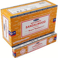 Satya Golden Sandalwood Incense - Hand-Rolled for Meditation & Spiritual Work