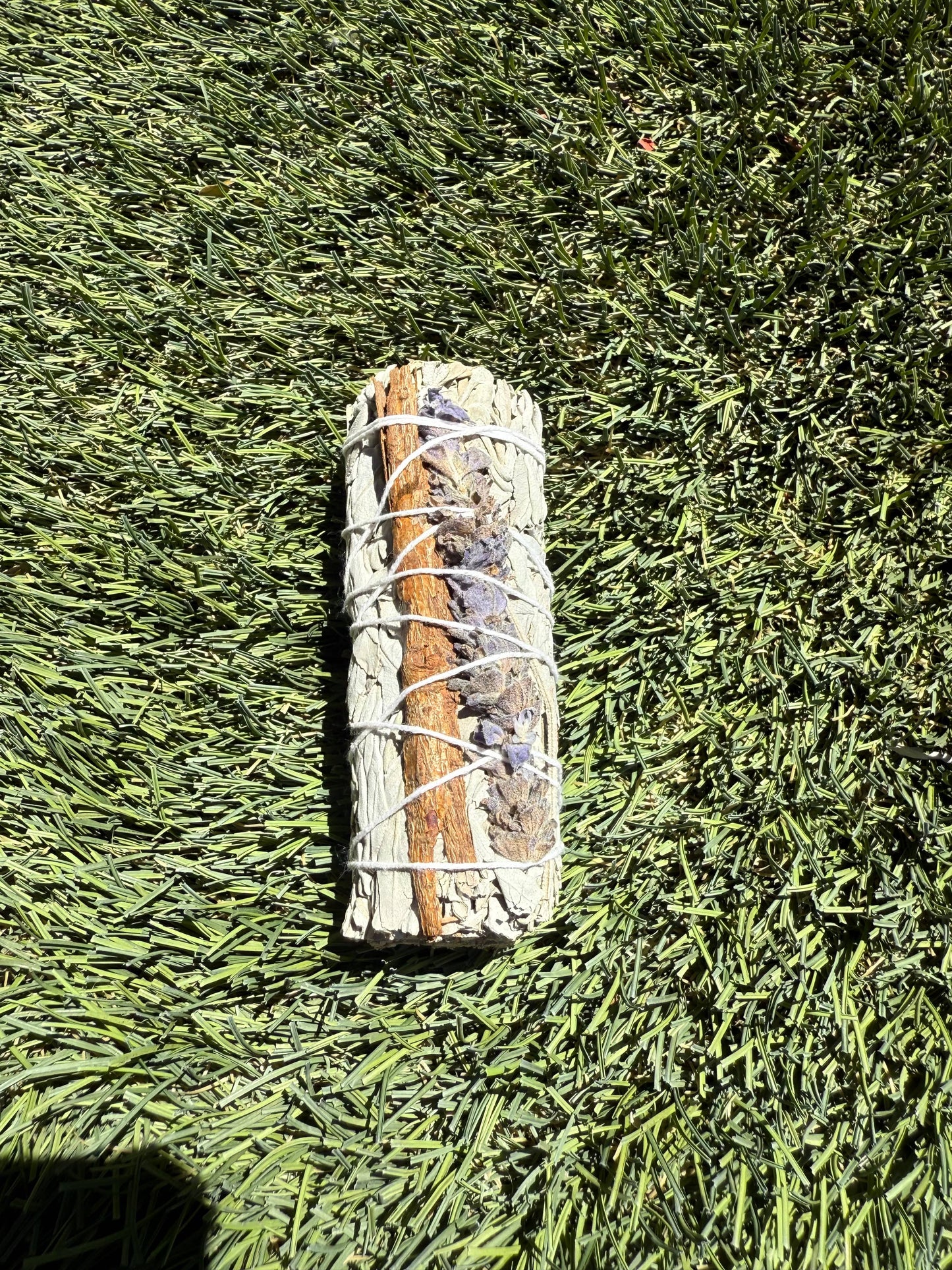 Lavender with Cinnamon and White Sage Bundles